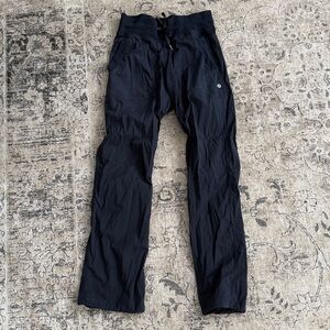Lululemon Sz 4 Dance Studio Mid-Rise Full Length Pant In Black